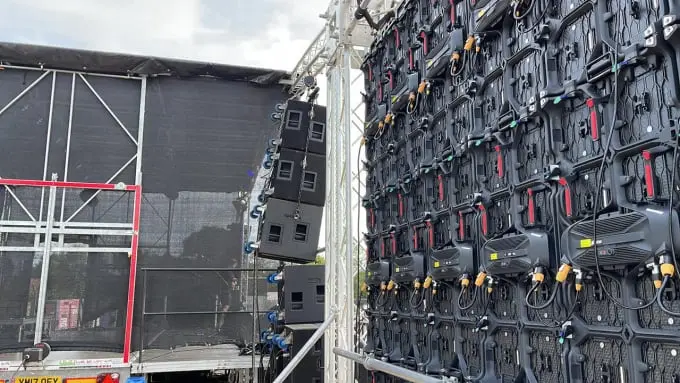 7x6 Mobile stage hire London