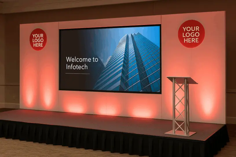 Conference Stage and Set Hire