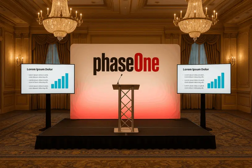 Conference Stage and Set Hire