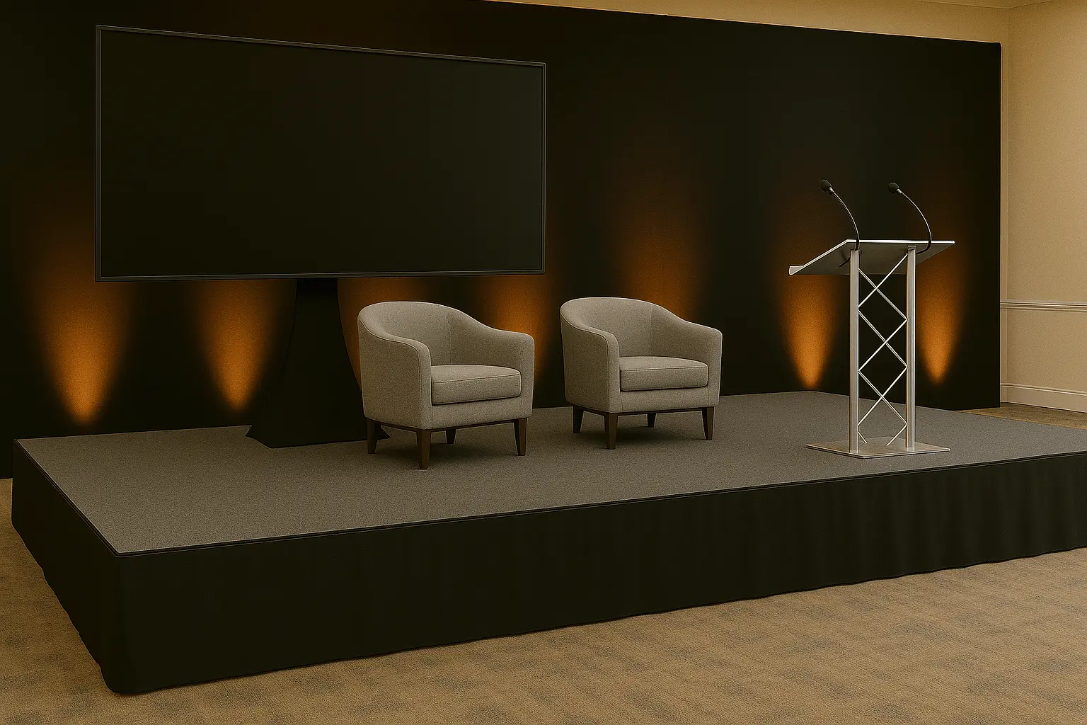 Conference Stage and Set Hire