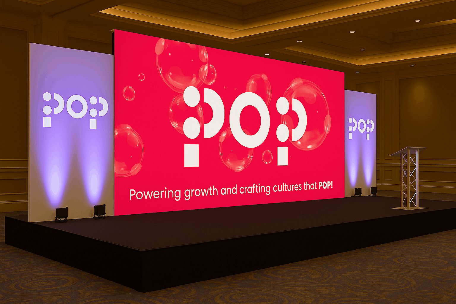 Conference Set & Stage and AV Hire Dudley