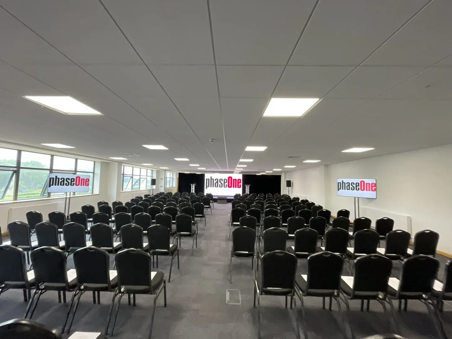 AV equipment hire for a company presentation