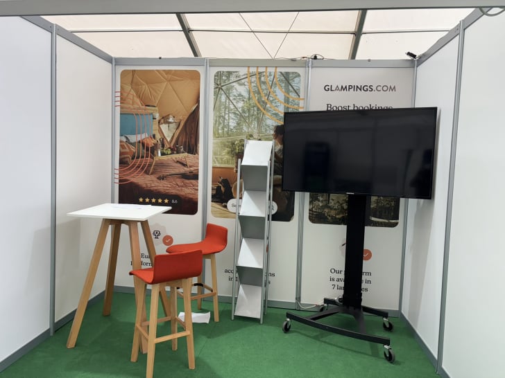 TV hire for exhibitions